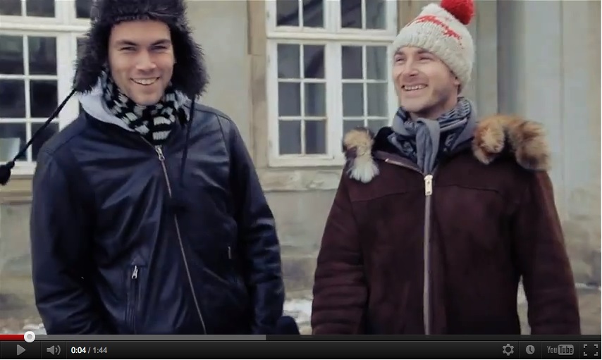 Toke Kruse og Sebastian Seilund