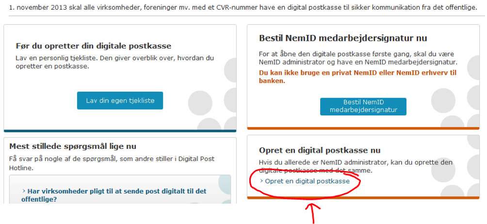 Den Digitale Postkasse