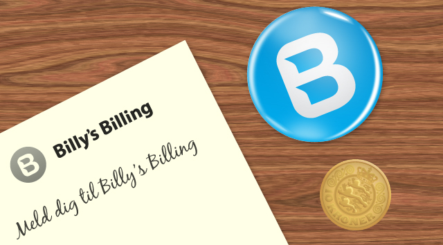 Billy Regnskabsprogram tilmelding til Billy