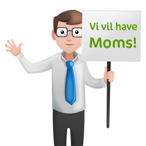 Moms er blevet smartere